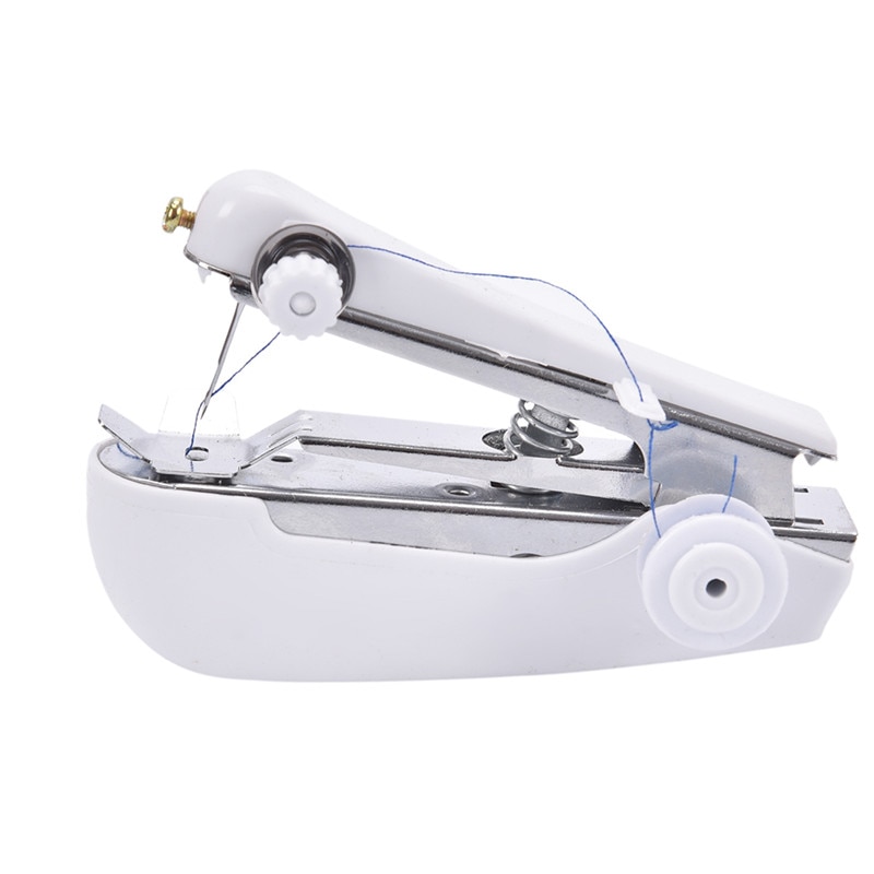Mini Machine à coudre manuelle à main, poche de voyage en tissu pour la réparation de vêtements, pratique, pour l'extérieur