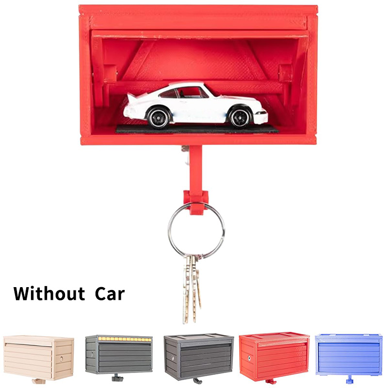 Auto Garage Schlüsselanhänger Türöffnung Wandbehang Schlüsselhalter 3D-gedruckter Schlüsselaufbewahrung Wandmontage Einfach zu installierender Eingangsschlüsselhalter