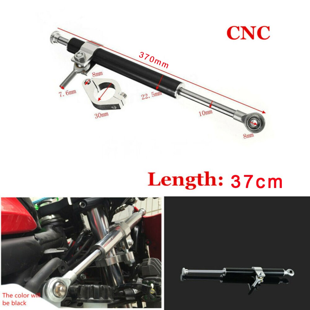 Motorrad Lenkung Dämpfer Lenkung Dämpfer Stabilisator Einstellen Teil 370mm