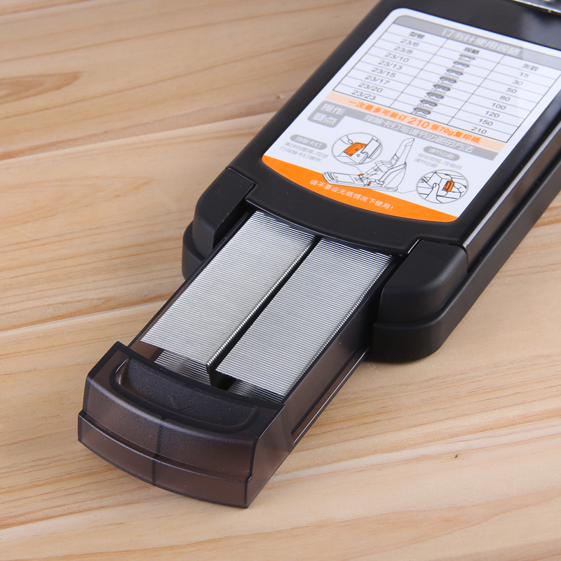 Heavy-Duty Stapler Thickened Labor-saving Stapler Manual Portable Stapler Can Order 210 Pages Of Thick 70g Paper