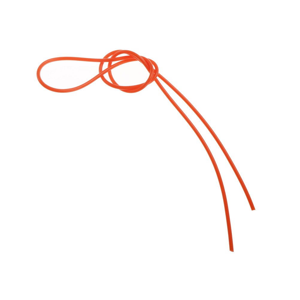 Non-toxic Food Grade Silicone Tube High And Low Temperature Resistance Tasteless Transparent Hose Pipe 1M 2mmx4mm: Orange