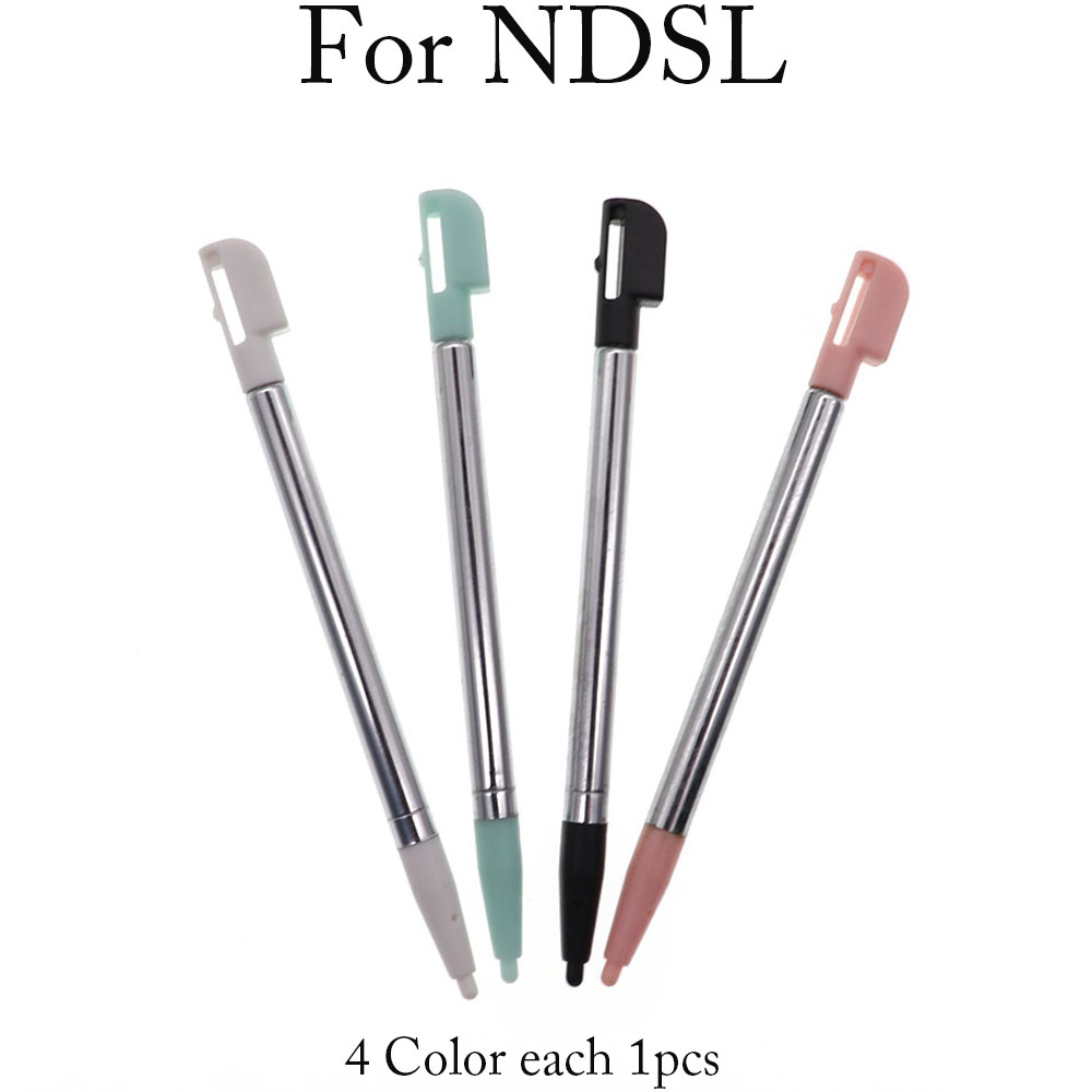 1 conjunto de caneta stylus para tela sensível ao toque de plástico e metal, caneta para console de jogos para ndsl ndsi ndswii 2ds 3ds xl ll novo 3dsxl ll novo 2dsxl: Vermelho