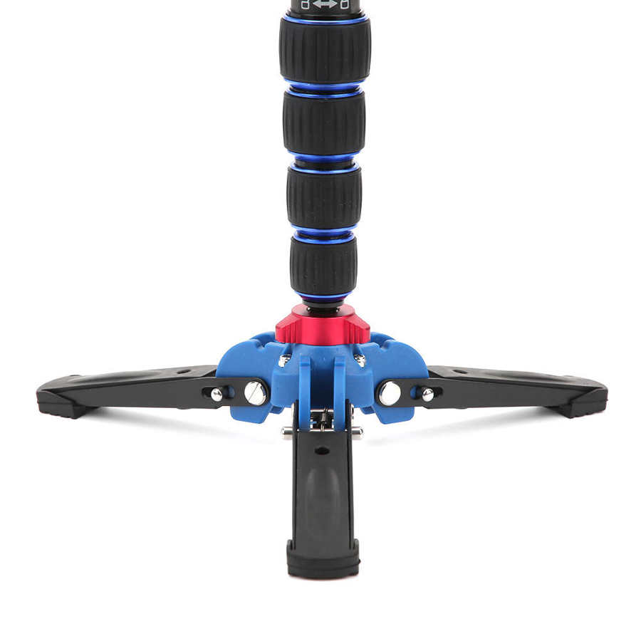 C-222+M-1 Carbon Fiber Outdoor Telescopic Monopod Tripod Cane for Accessory