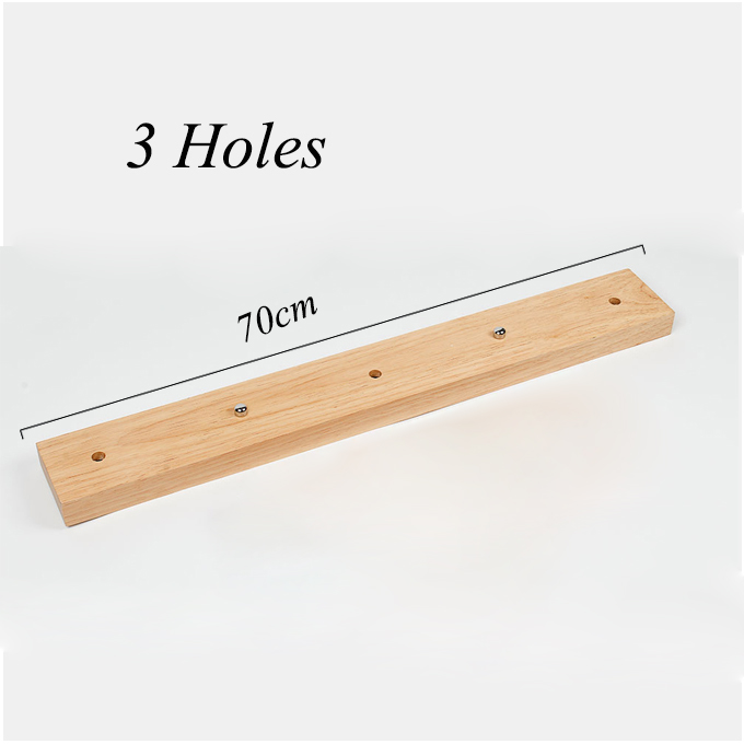 Base de lámpara de estilo conciso, placa de techo moderna, soporte de techo de madera e27, accesorios de iluminación DIY: Rojo