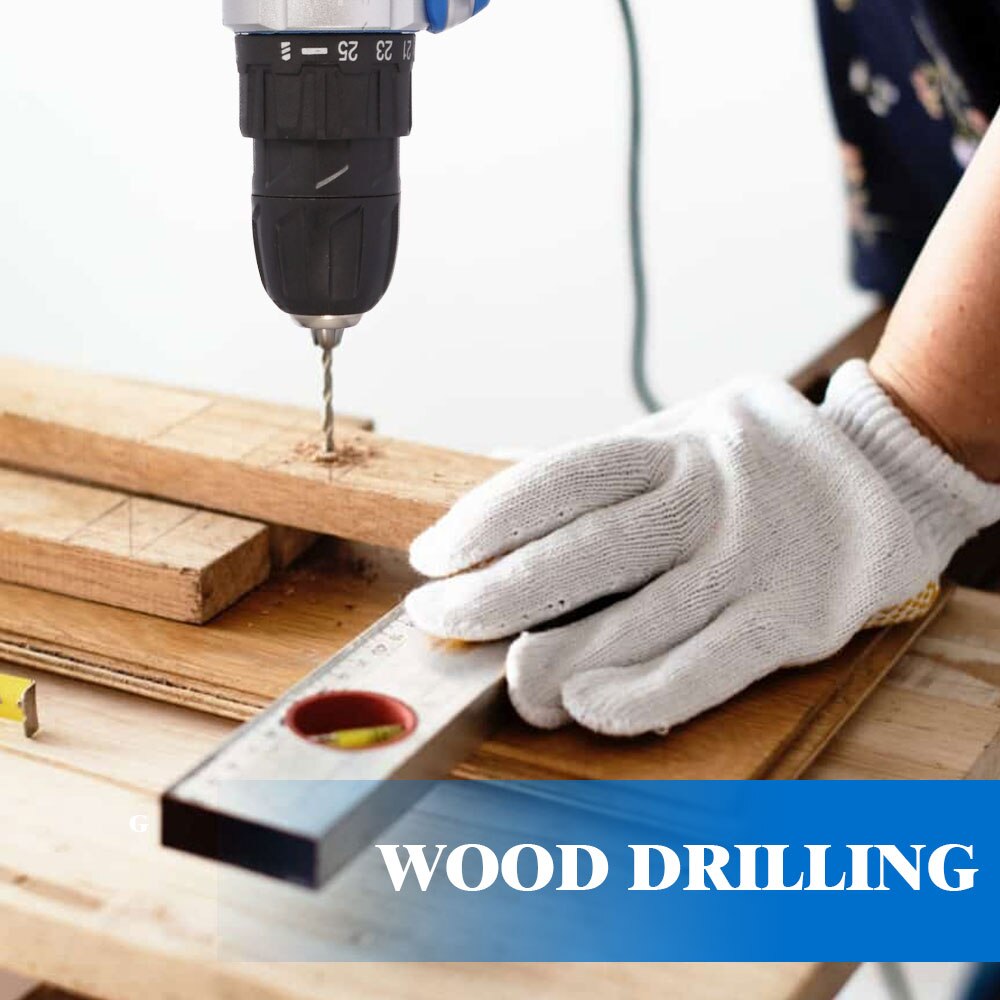 12V 16V 21V Electric Screwdriver Cordless Electric Drill Rechargeable 2PCS Lithium Battery Power Tools Sata Electric Screwdriver