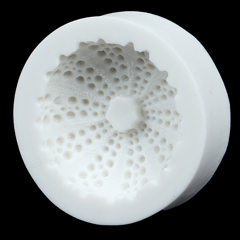 Zee-egel Shell Siliconen Mal Zee Dieren Fondant Cakevorm Kaars Decor Chocolade Gumpaste Decorating Gereedschap Bakvormen