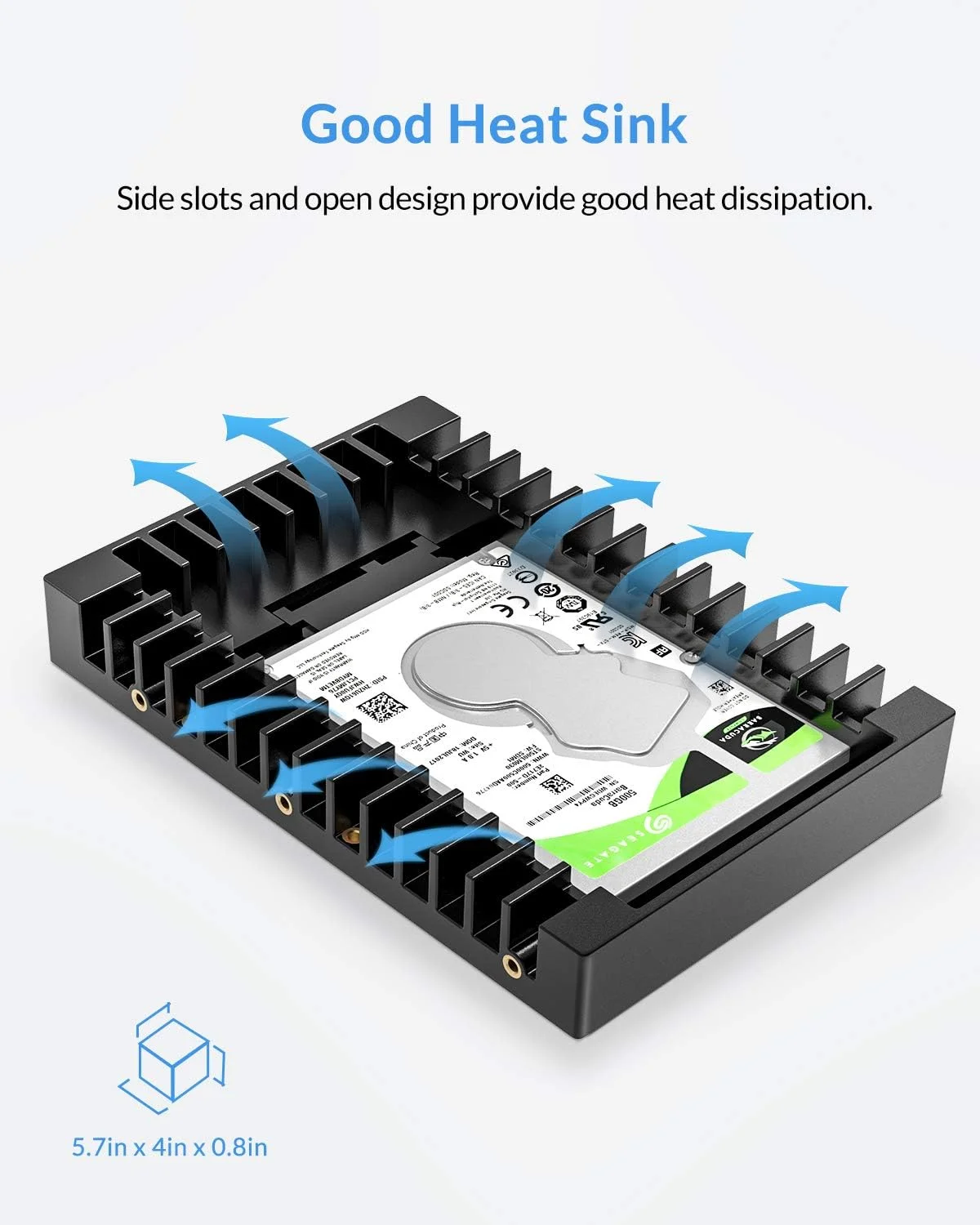 ORICO-Hard Drive Caddy Support SATA 3.0 Support HDD and SSD 2.5 In 7mm 9.5mm 12.5mm Computer Accessories