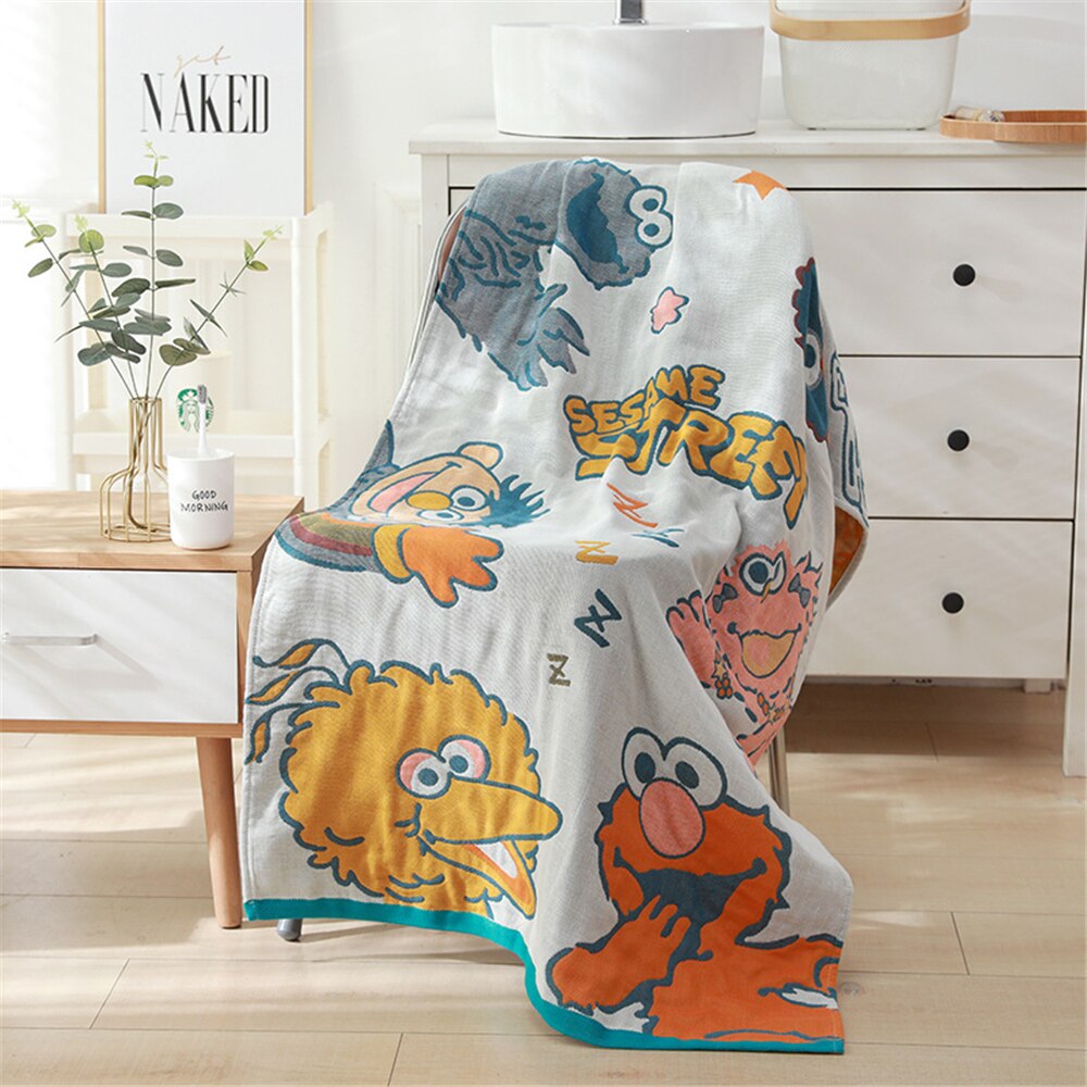 Cusack 23 style kwiatowe w stylu boho Cartoon miękka przędza bawełniana ręcznik kąpielowy dla dzieci dorosłych mężczyzn kobiet 80x160 cm dobrej jakości