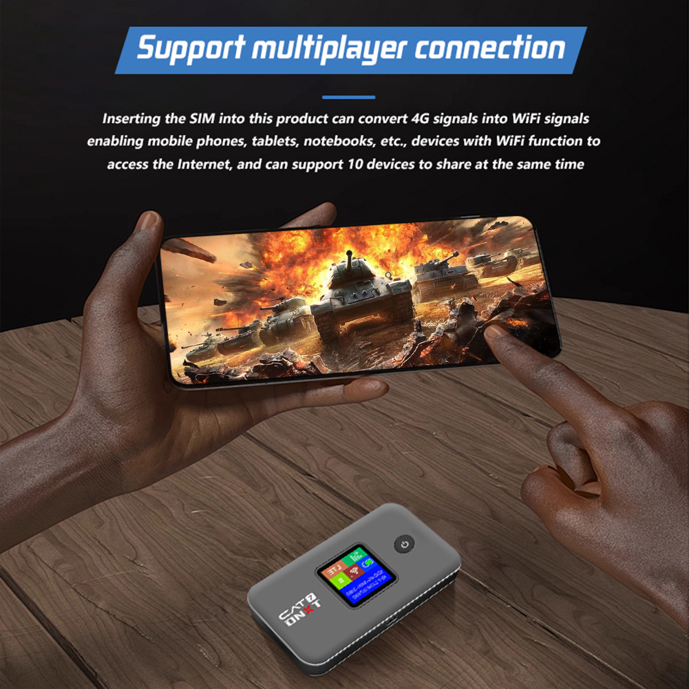 300 mbps mini router bezprzewodowy 4g i 5.8g przenośny modem wi-fi 4g lte wi-fi 6 router hotspot do 2.4 komórkowego, tabletu, laptopa
