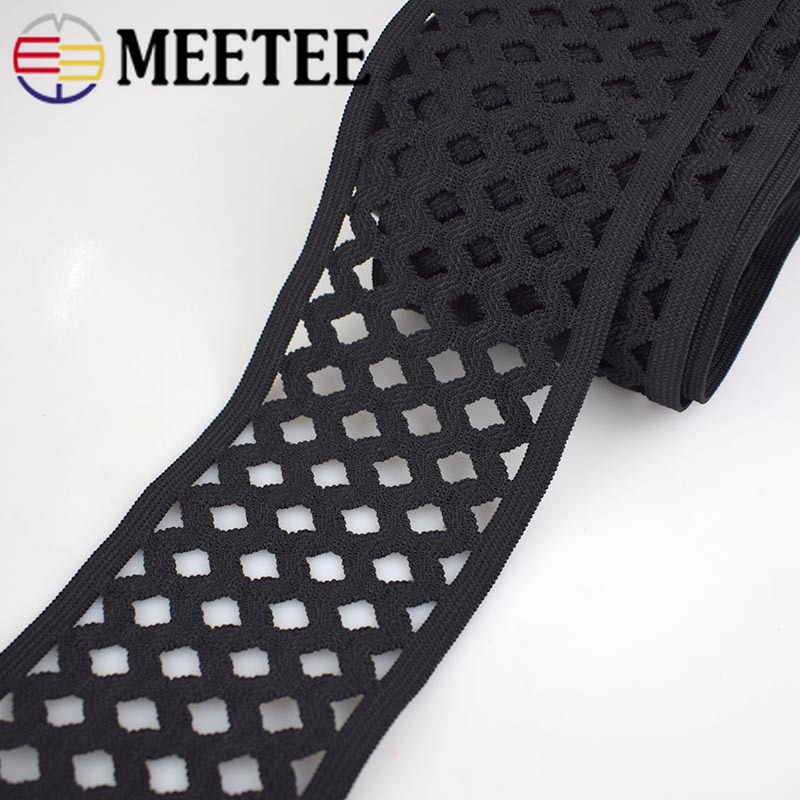 Mesh Naaien Elastische Bands Soft Skin Elastische Tailleband Nylon Stretching Rubber Band Voor Broek Rok Riem Diy Kledingstuk Accessoires