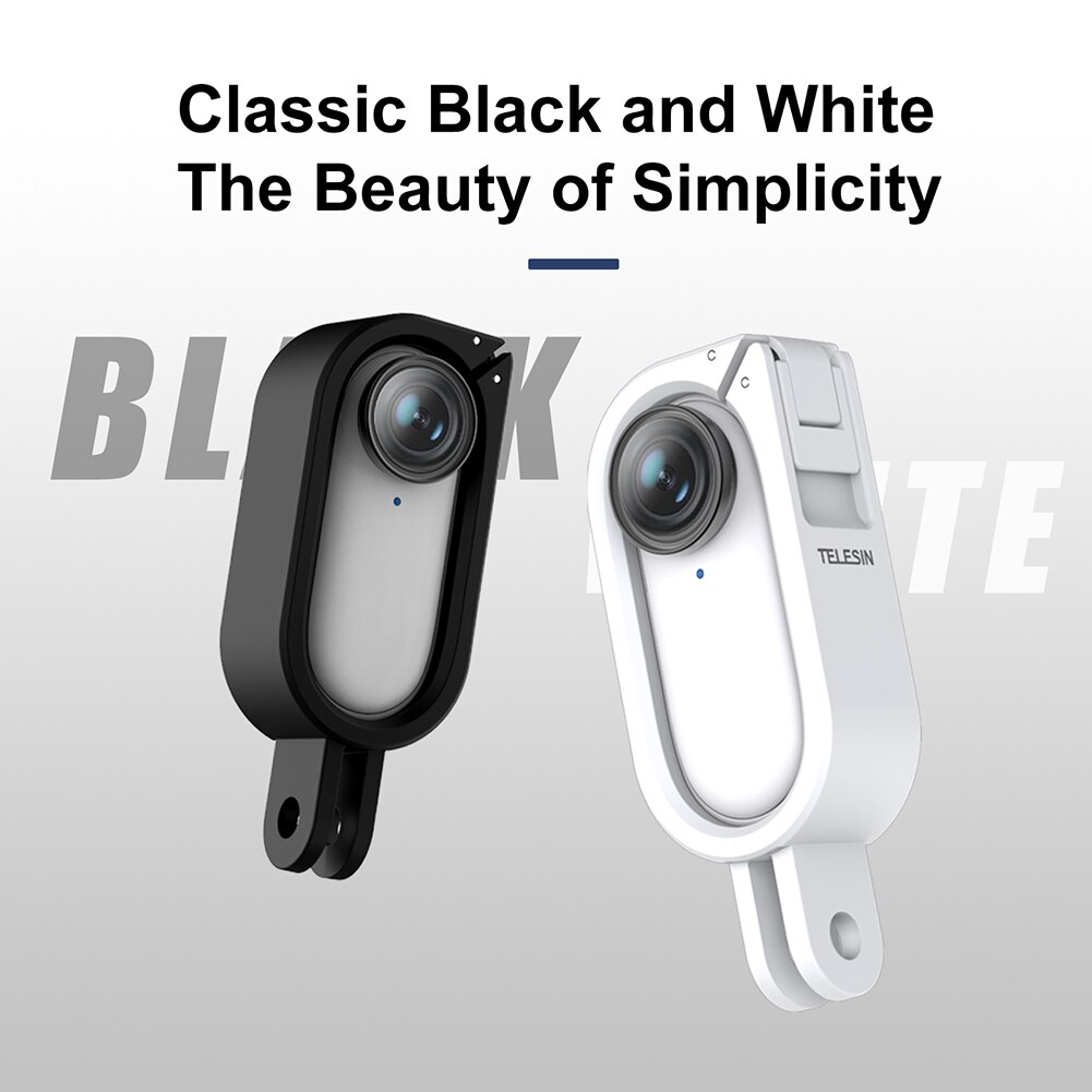 Per Insta360 Go 2 supporto per telaio protettivo adattatore 1/4 angolo regolabile staffa a sgancio rapido accessori per fotocamera Insta 360 GO2