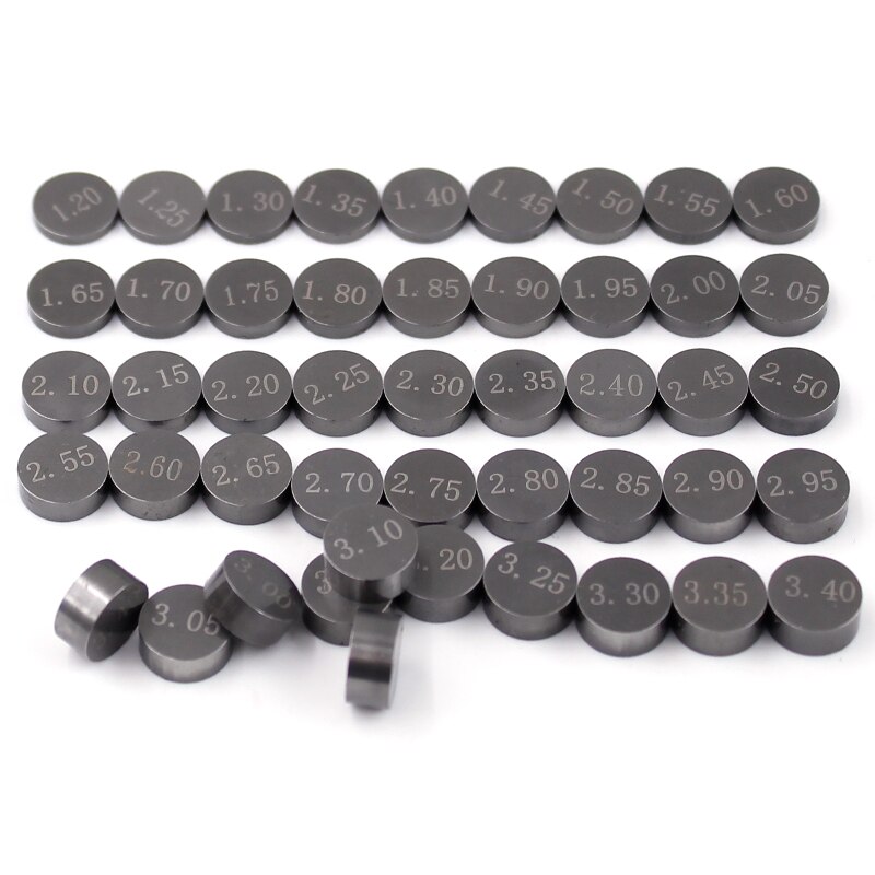 47pcs Motorbike Motor Engine Adjustable Valve Shim Diameter 7.48mm Kit For YAMAHA YZF750R YZF600R YZF1000 YZF-R6S YZF-R1 YZ250F