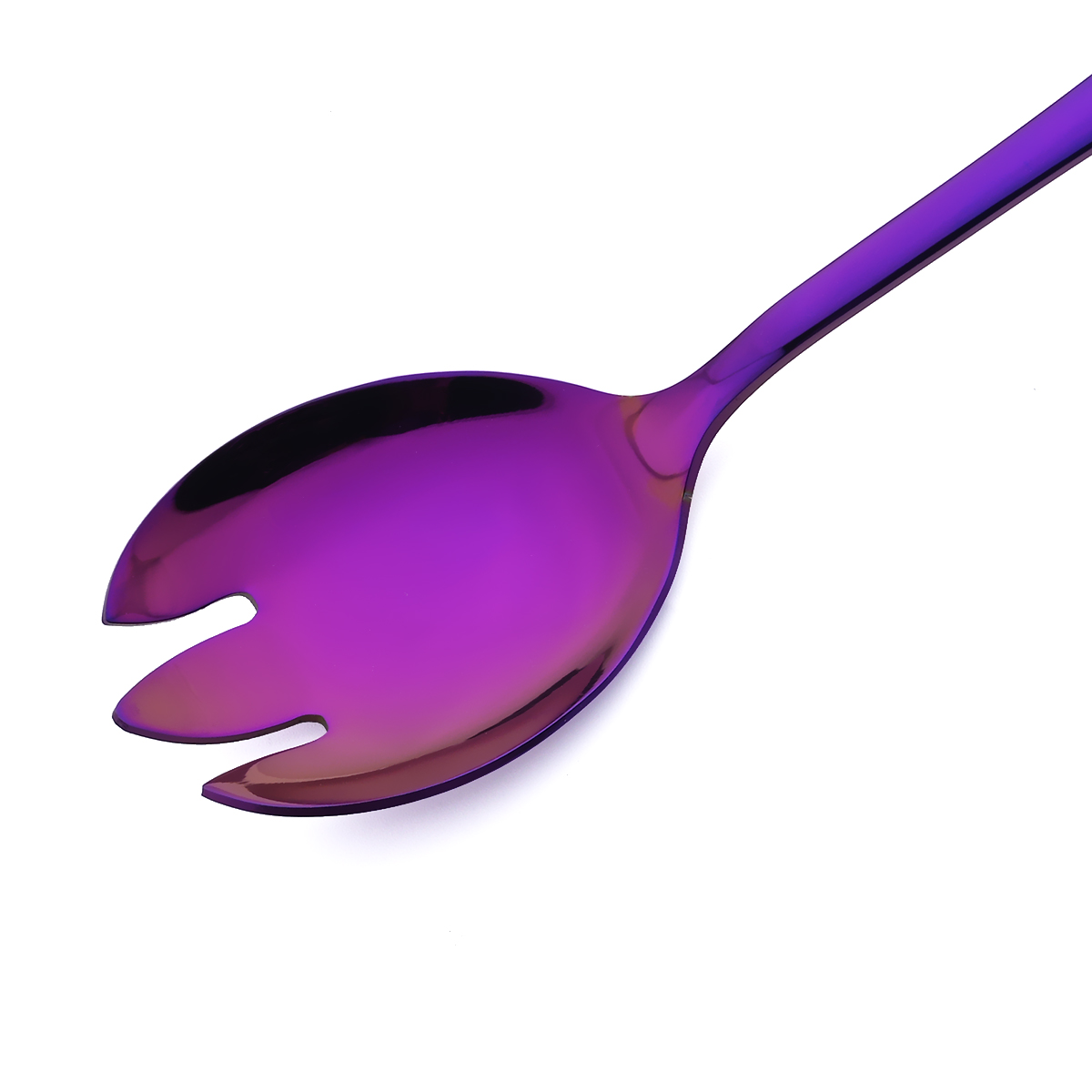 2Pcs Rose Stainless Steel Cutlery Set Salad Spoon Fork Dinnerware Set Salad Spoon Serving Spoon Fork Set Kitchen Unique Spoons