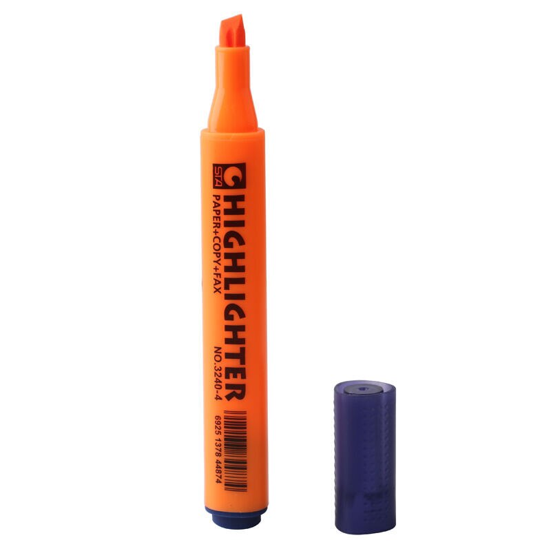copy Marker high light pens red pink yellow promarkers fluorescent Sketch Markers Brush Pen Draw Manga Animation Art Supplies: orange