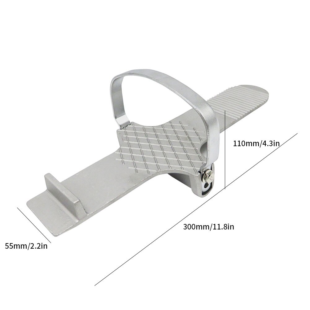 Lève-pied en alliage d'aluminium antidérapant pour plaques de plâtre, outil de levage pour les réparations