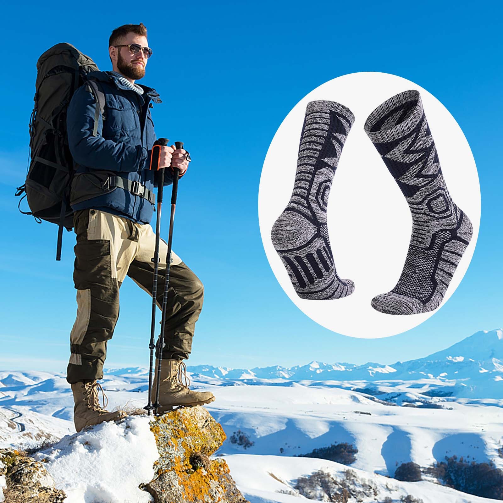 Sport Sokken Winter Worm Mannen Vrouwen Thermische Ski Sokken Voor Outdoor Sport Fietsen Klimmen Wandelen Camping Snowboard Zachte Sokken