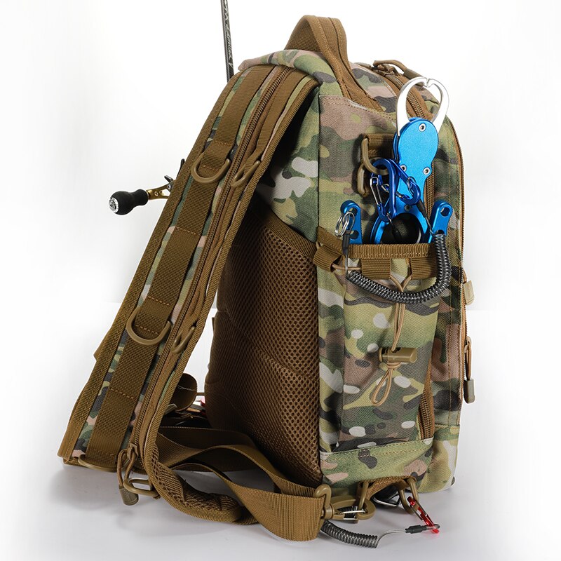 Vistas multifunctionele vistas nylon outdoor waterbestendig sling reel kunstaas tas zwart khaki camouflage