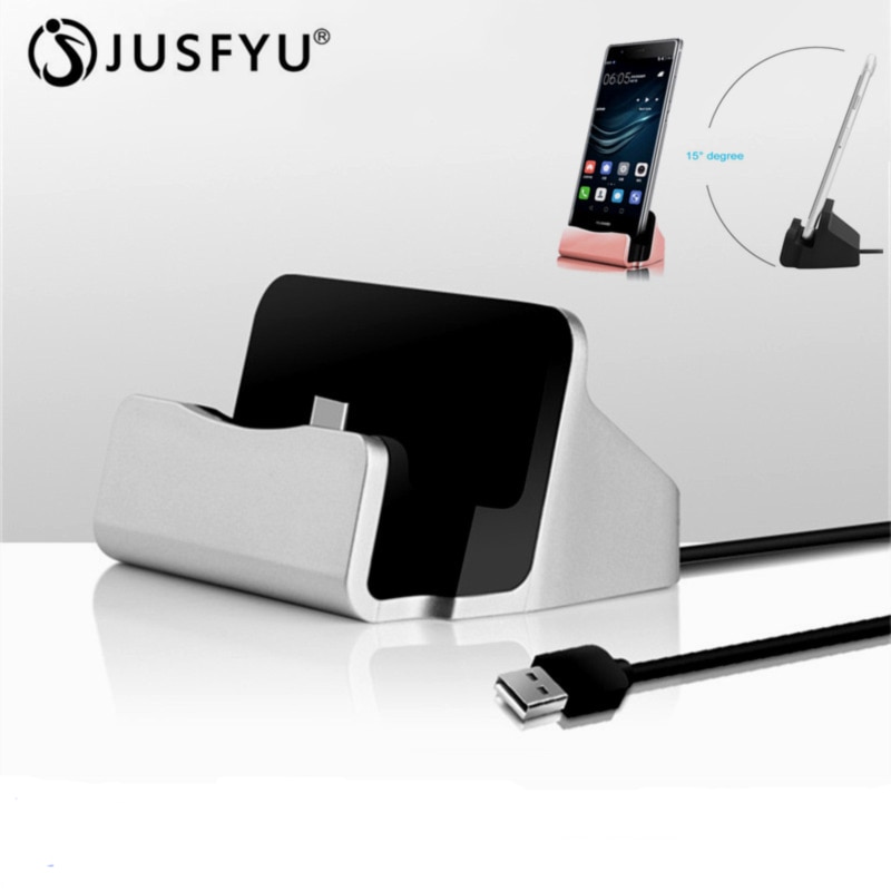 Telefon Stehen Für iPhone Dock Station Sync Data Schnelle Lade Desktop Ladestation Docking Ladegerät Android Micro USB Typ C ladung