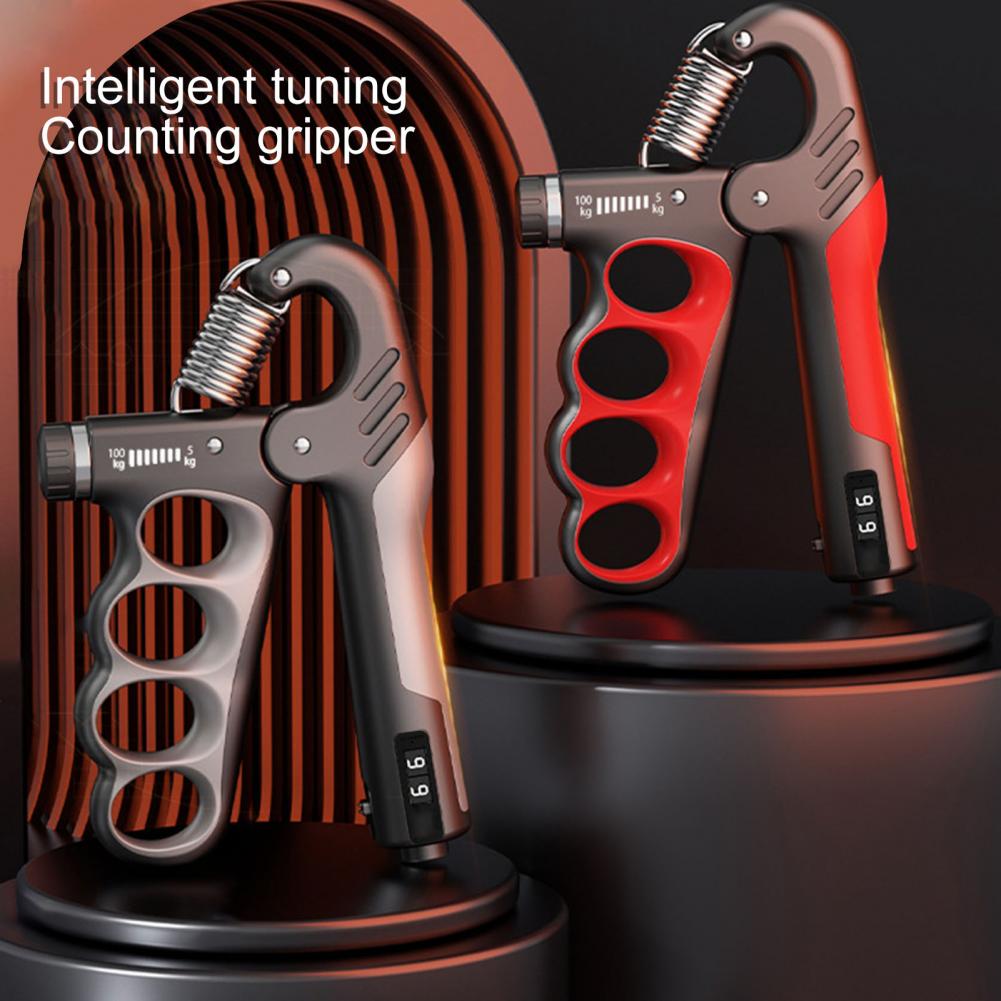 Handgreeptrainer Verstelbare handgreepsterktetrainer voor heren Dames Mechanische onderarmtrainer met weerstand voor grip