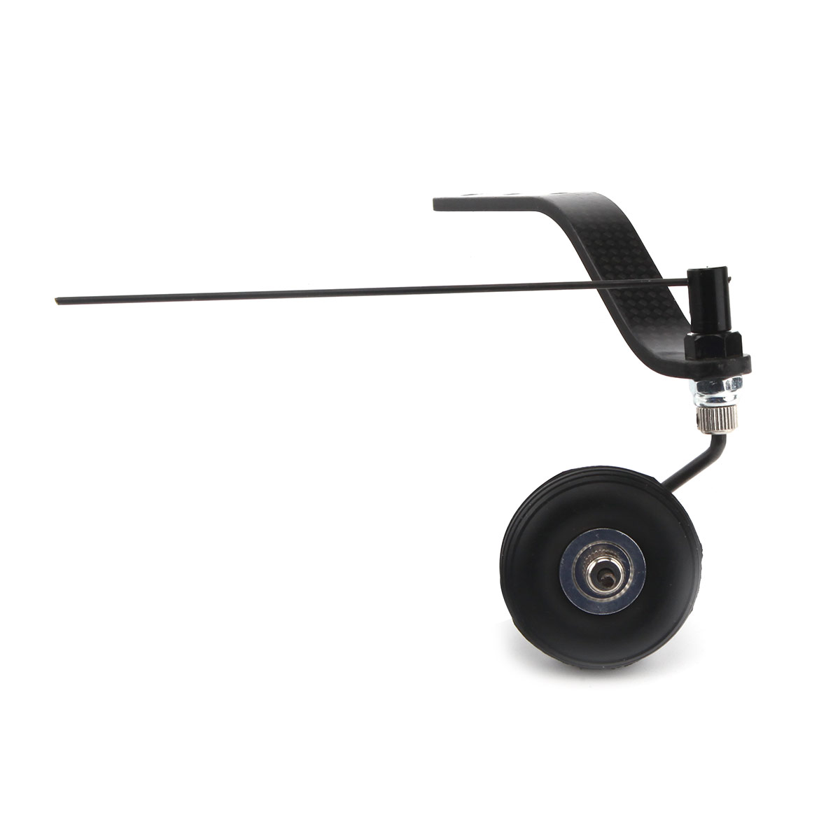 Juego de ruedas de tren de aterrizaje trasero de fibra de carbono, modelo de motor de gasolina, avión RC, 30E/50E/20CC/30CC/50CC/100CC, 1 ud.