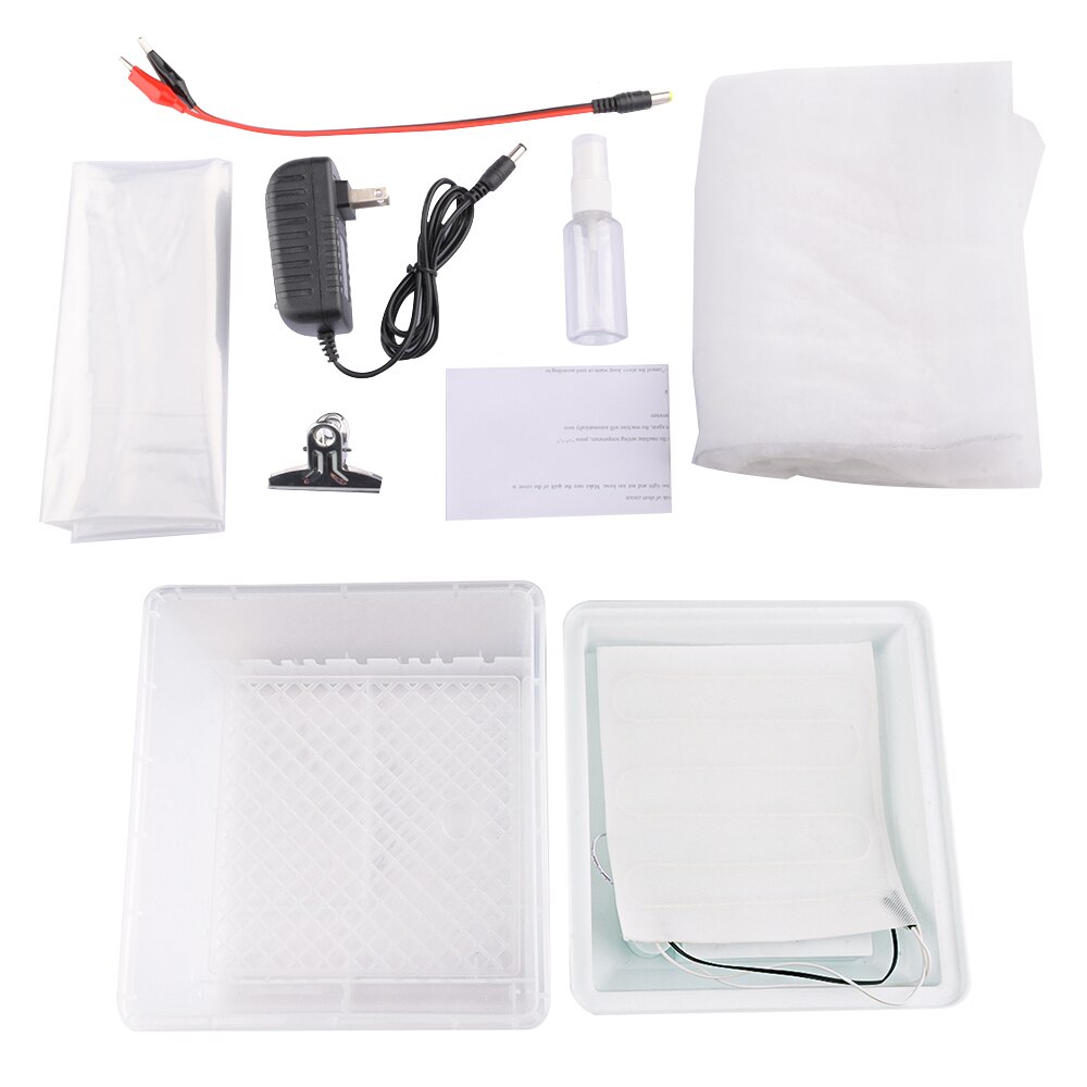 20 Eggs Incubator Automatic Temperature Control Incubator Tools Household Bionic Water Bed Farm Bird Egg Hatchery Incubator 220V