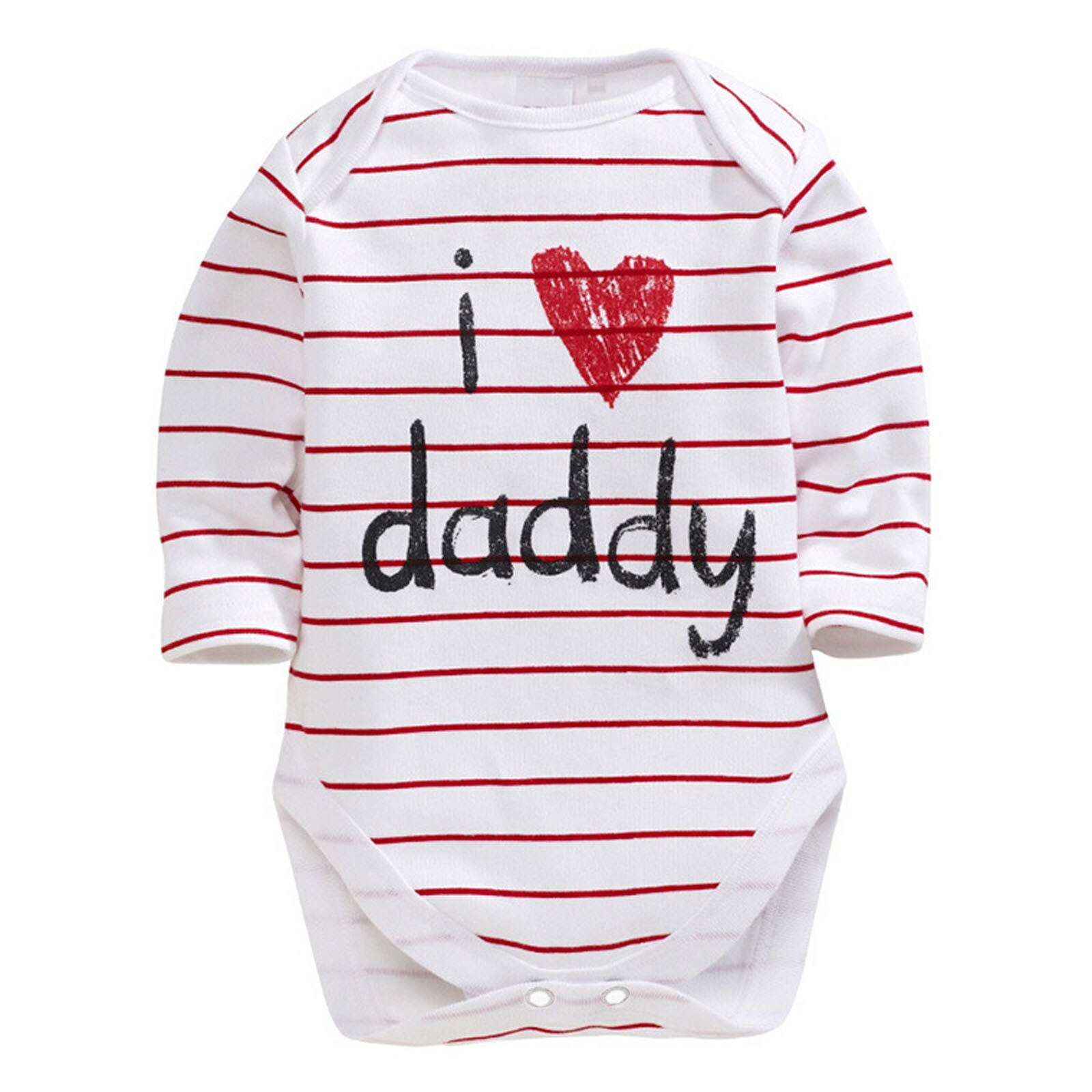 Pasgeboren Baby Romper Baby Jongens Meisjes Brief Gedrukt Bodysuits Leuke Set Valentines Hart Brief Afdrukken Baby Romper Bodysuit