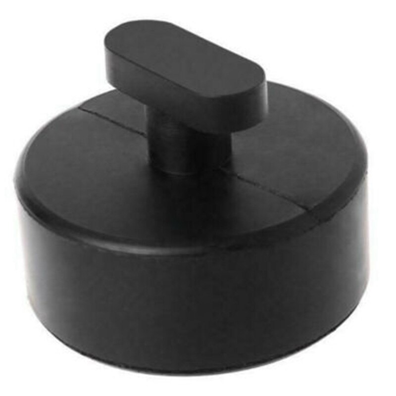 Car Universal Jack Support Block Rubber Pad Solid Adapter Rubber Jack Pad Rubber Pad Black