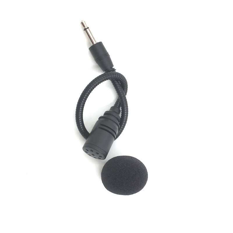 195mm 3.5mm Mono/ Stereo Microphone Metal Microphone for Megaphone Mobile Headset Interview Recording Universal Mic 2pcs