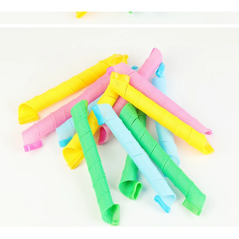 Haar rollen (15/19/30cm) Schnecken bilden nicht Wellenform Spirale runde Locken Locken wickler weiche Magie DIY