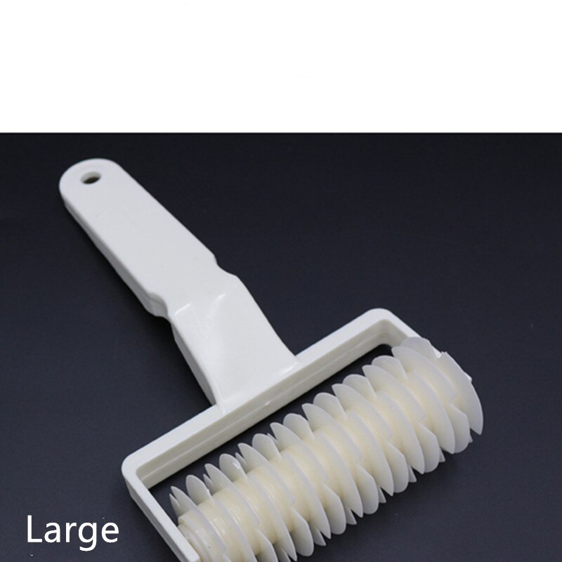 Creatieve S/M/L Gebak Pizza Roller Cutters Plastic Mesh Messen Cracker Plakjes Broodjes Bakken Tools Deeg Rooster snijgereedschap: L