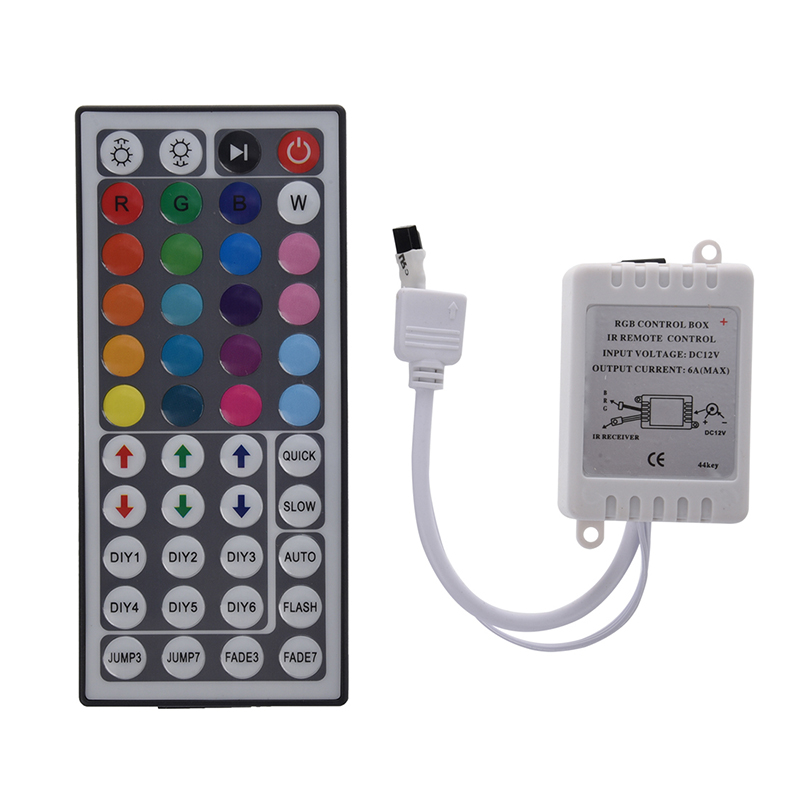44Key IR Remote Controller for RGB 5050 LED Light Strips: Default Title