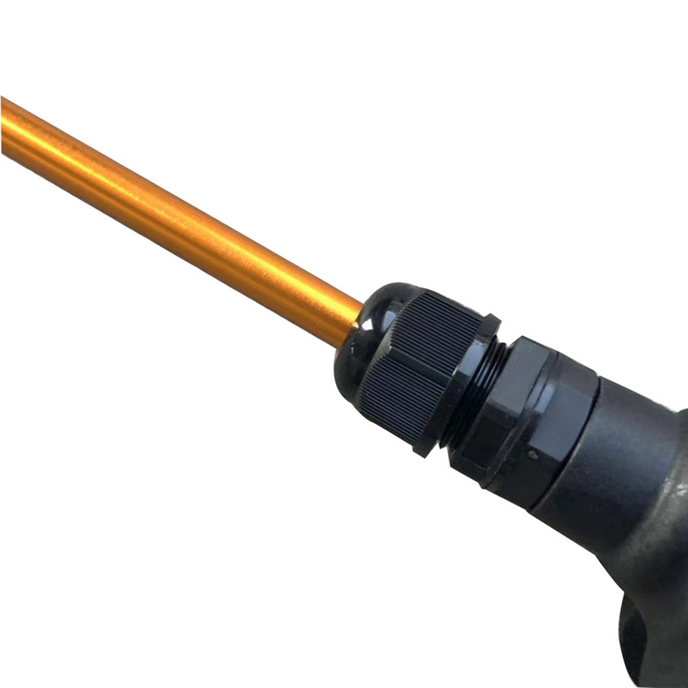 Kit base bandiera di sicurezza per kayak canoa barca con bandiera rossa e palo pieghevole in lega di alluminio per progetti fai da te marini