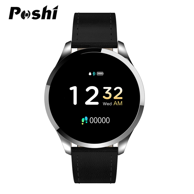 Montre intelligente de luxe hommes moniteur de fréquence cardiaque pression artérielle Sport Fitness montres femmes montre numérique IOS Android Iphone Smartwatch