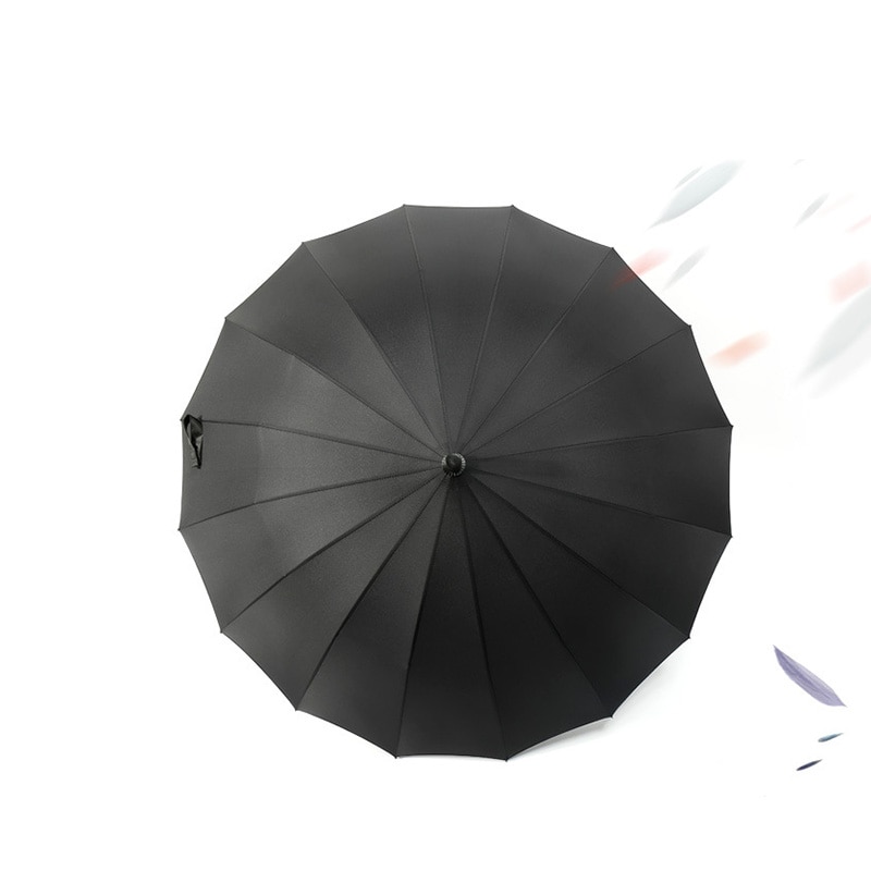 Samurai sværd paraply japansk ninja-lignende sol regn lige paraplyer langt håndtag stort vindtæt