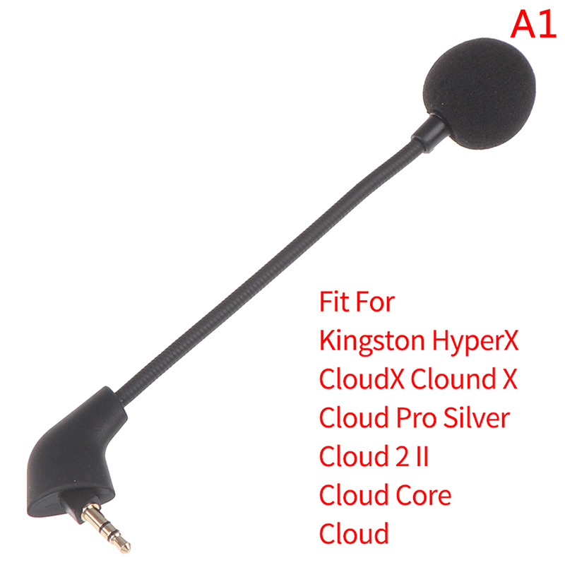 Mini Hoofdtelefoon Microfoon Voor Hyperx Cloud Alpha Revolver S Game Hoofdtelefoon Core Accessoires Gaming Headsets Mic Microfoon: A1