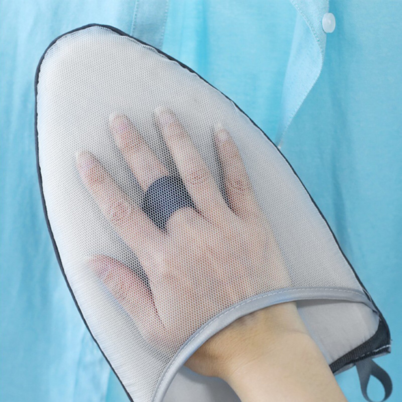 1PC Mini Ironing Gloves Anti Steam Gloves Durable Heat Resistant Protective Hand-Held Ironing Board For Garment Steamer