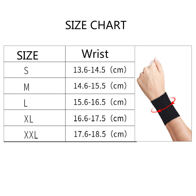 1 Pair Elastic Wristbands Fitness Yoga Wrist Palm Support Crossfit Powerlifting Gym Palm Pad Protector Wrist Wraps Guard Band