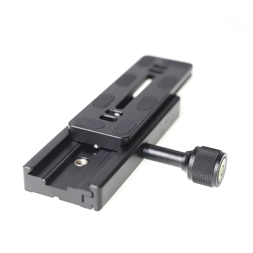 XILETU QR-120 Universal Clamping Clamp+PU-120 Quick Release Plate 1/4'-3/8 inch Screw For Tripod&Monopod Length 120mm*Width 38mm