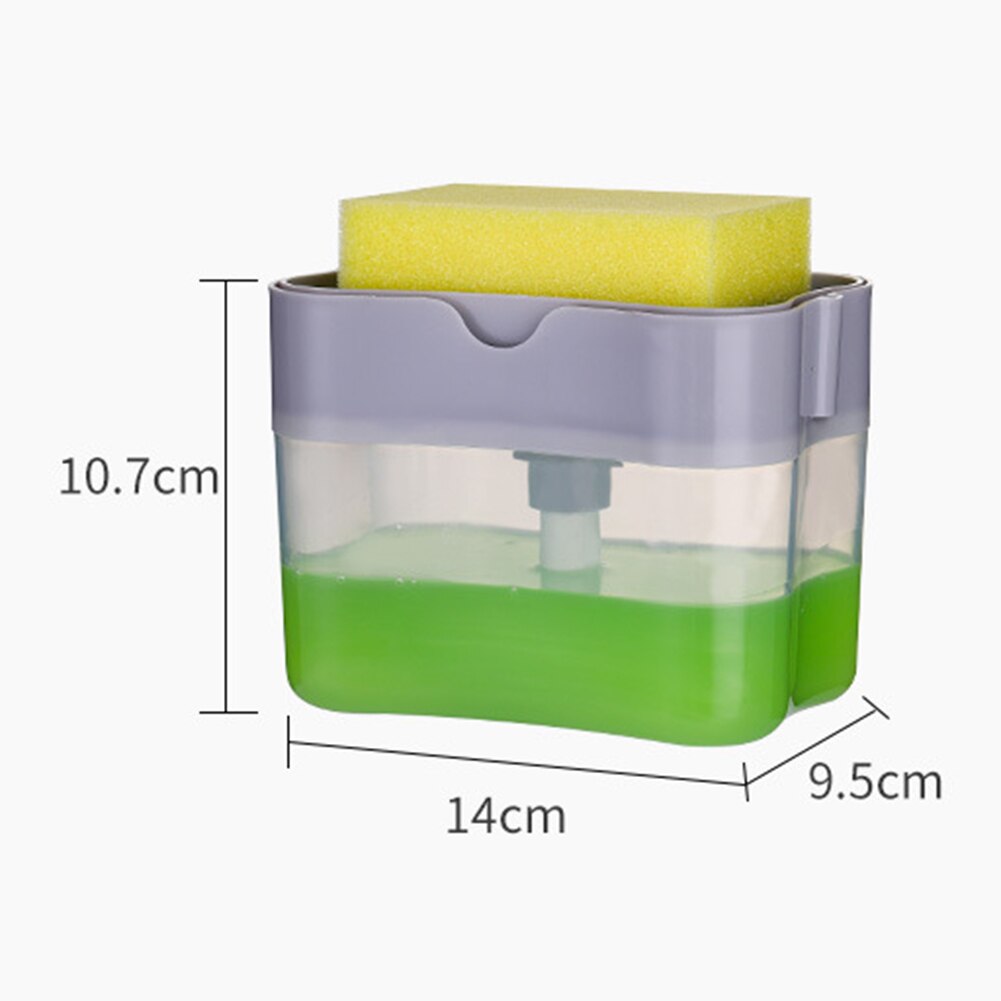 Distributeur de savon automatique presse à main pompe à savon liquide pour cuisine salle de bain