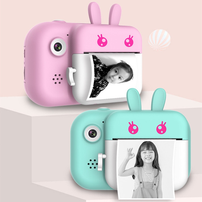 Thermische printer draagbare mini pocket thermische fotoprintcamera fotoprinter voor kinderverjaardag