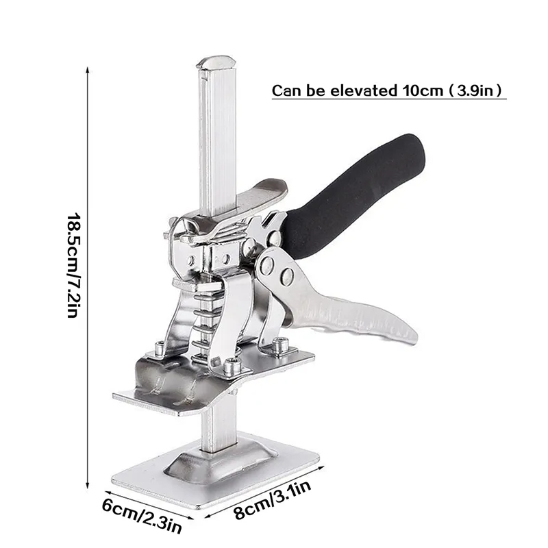 Hefgereedschap Arbeidsbesparende arm Jack Deurpaneel Gipsplaten Hefkast Bord Lifter Tegelhoogteverstelling Liftgereedschap Hoogte re