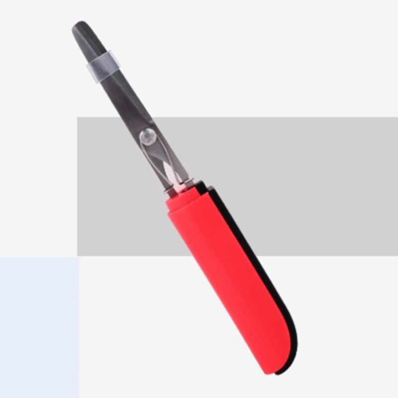 Mini Hidden Pen Scissors Portable Safe Scissors With Cover Paper Cutting DIY Kids Art DIY Tool School Stationery
