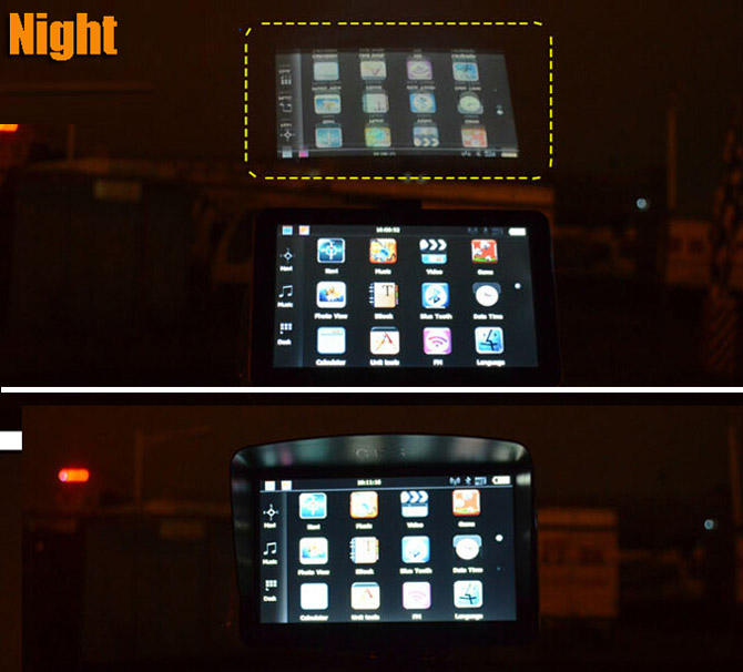 Universele 5Inch/4.3Inch Auto Gps Zonnescherm Visor Anti Glare 4.3 "5" Shield Cover Blind voor Garmin Nuvi Tomtom Sat Nav