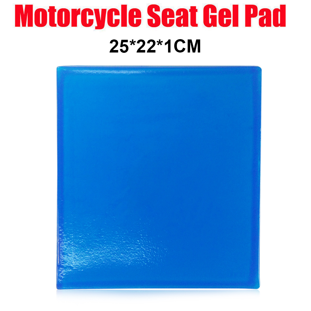 DIY Motorrad Sitz Kühl kissen Stoß dämpfung Dekompression Sattel Motorrad Sitz Gel Pad bequemes weiches Auto Stuhl Kissen: verrotten