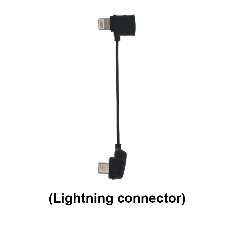 Original DJI Mavic Remote Controller Cable Reverse Micro USB connector Type-C connector Lightning connector in stock: Lightning