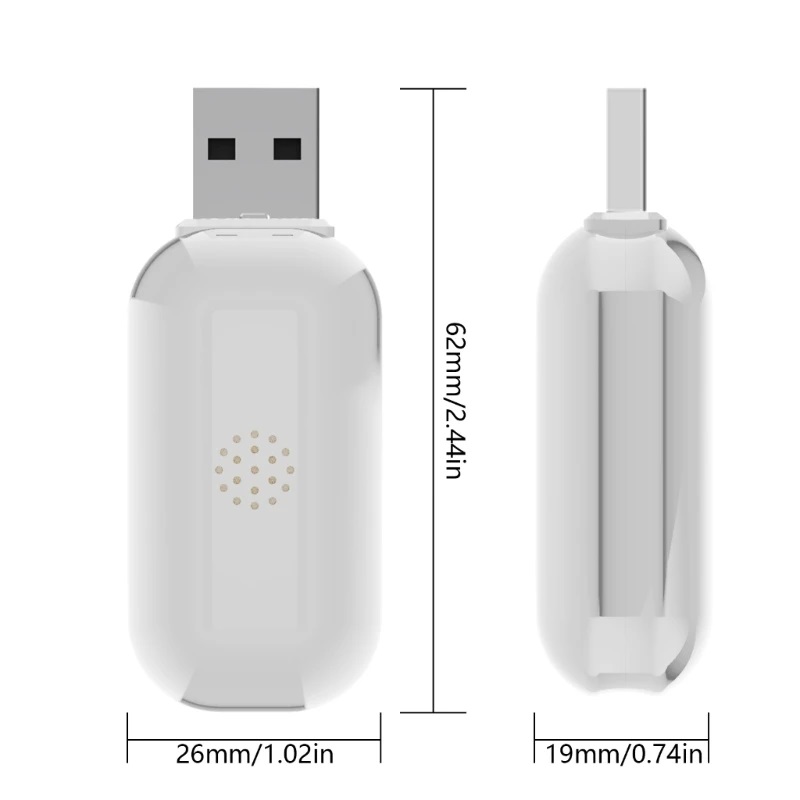 1PC Ultrasonic Repeller Plug-in Indoor Mosquito-Repeller Anti Mouse Cockroach Control Safe Quiet Electronic Device Plug And Play: WHITE