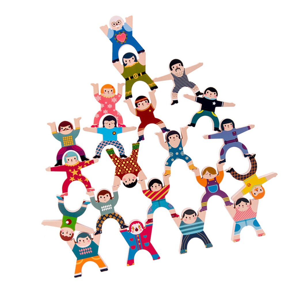1 set speelgoed duurzaam interessant praktisch evenwichtsspeelgoed educatief speelgoed stapelspeelgoed voor peuters kinderen kinderen