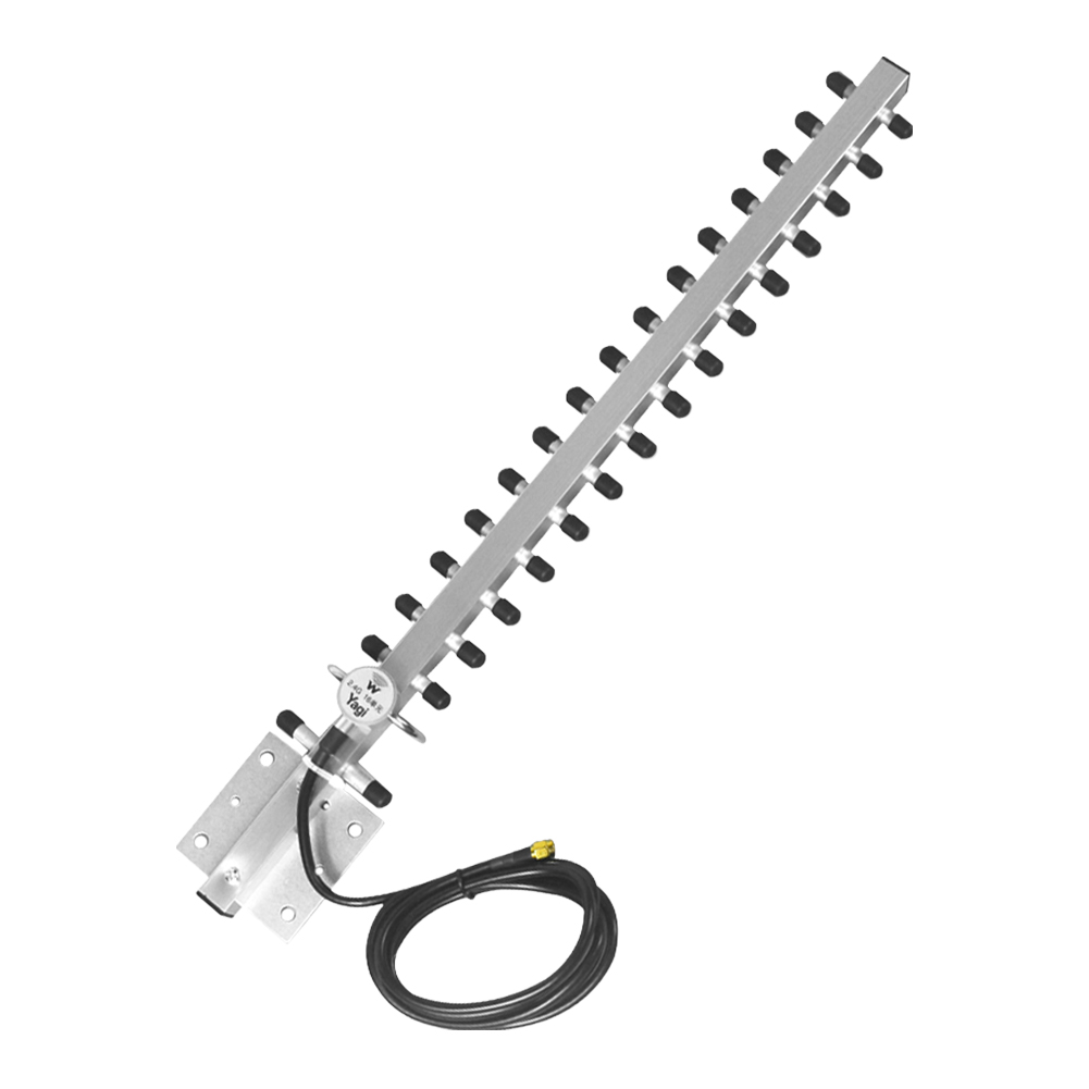 Yagi WiFi Antenna 2.4Ghz (25dBi) High Gain Wireless Yagi Antenna Directional Booster With RP-SMA Connector For Wireless Router: Default Title