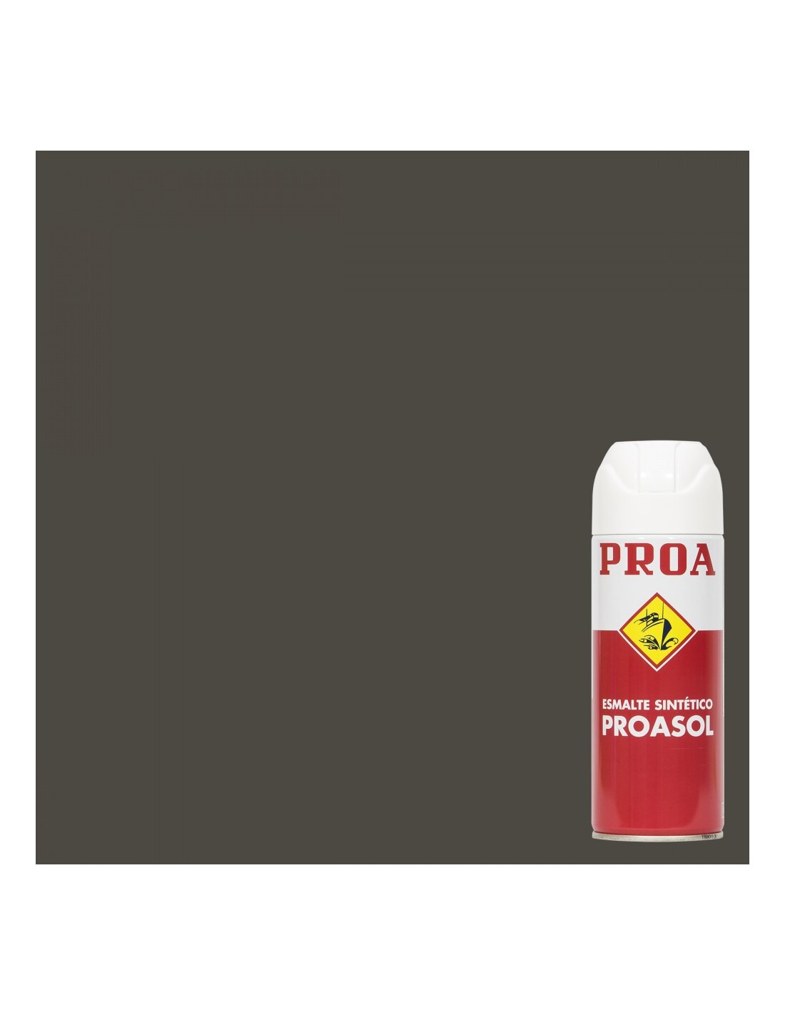 Pulvérisation directe de proanox sur oxyde ral 7022