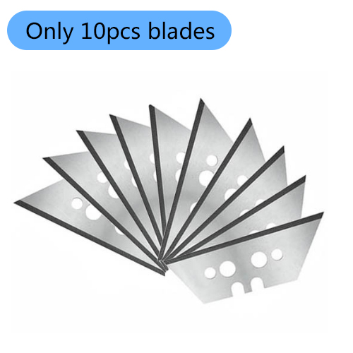 Gesso Placa Cortador Escriba Pladur Edger Drywall Corte Automático Cortador Ferramenta Casa Carpintaria Ferramentas Manuais 5PCS Lâminas: Prateado